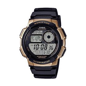 Montre Homme Casio WORLD TIME ILLUMINATOR - 5 ALARMS