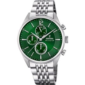 Montre Homme Festina F20285/8 Vert Argenté