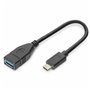 Adaptateur USB-C OTG Digitus AK-300315-001-S Noir 15 cm