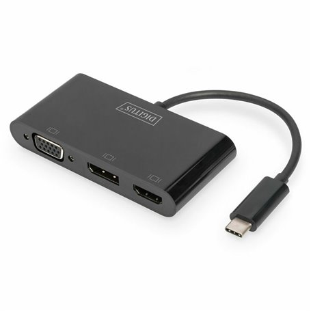 Hub USB Digitus DA-70859 Noir