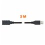 Câble USB PcCom Noir 3 m