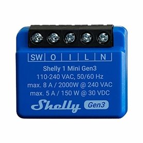 Prise Intelligente Shelly Bluetooth Wi-Fi Bluetooth 4.2