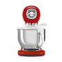 Mixeur/mélangeur de pâte Smeg SMF03RDEU Rouge 800 W 4,8 L