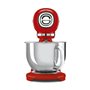 Mixeur/mélangeur de pâte Smeg SMF03RDEU Rouge 800 W 4,8 L