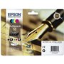 Cartouche d'encre originale Epson Noir/Cyan/Magenta/Jaune (8 Unités) (1 Unité)
