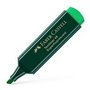 Ensemble de Marqueurs Fluorescents Faber-Castell Textliner 48 Vert (10 Unités)