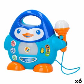 Microphone Karaoké Winfun Pingouin 6 Unités