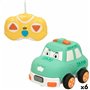 Voiture Télécommandée Colorbaby Vert 13 x 9 x 10 cm (6 Unités)