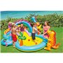 Pataugeoire gonflable pour enfants Intex   Dinosaures Parc de jeux 302 x 112 x 229 cm 280 L