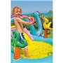 Pataugeoire gonflable pour enfants Intex   Dinosaures Parc de jeux 302 x 112 x 229 cm 280 L