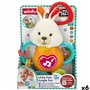 Peluche Hochet Winfun 14 x 19 x 6,5 cm (6 Unités)