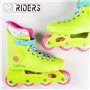 Rollers en ligne Colorbaby Jaune 38-39 (4 Unités)