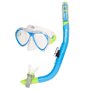 Masque de Plongée avec Tube pour Enfants AquaSport Bleu (2 Unités)