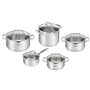 Casserole avec Couvercle Tefal G719SA74 Acier Ø 18 cm Ø 24 cm Ø 20 cm Ø 22 cm Ø 16 cm 1
