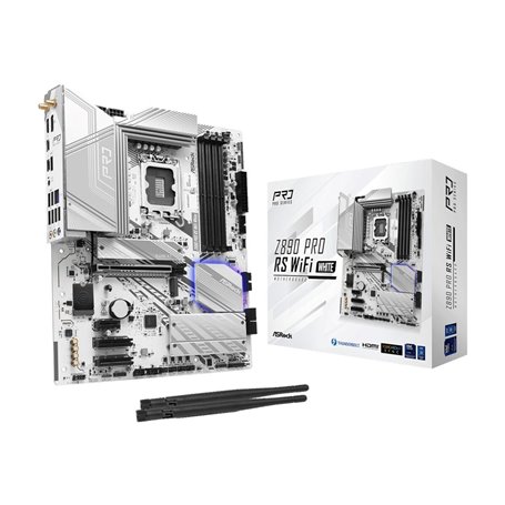 Carte Mère ASRock Z890 Pro RS WiFi White LGA 1851 Intel Z890