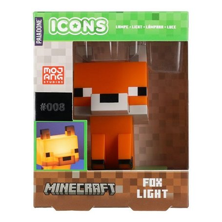 Figurine daction Paladone Minecraft Fox Icon Light