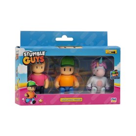 Figurine daction Stumble Guys ZESTAW 3 FIGUREK VER.A