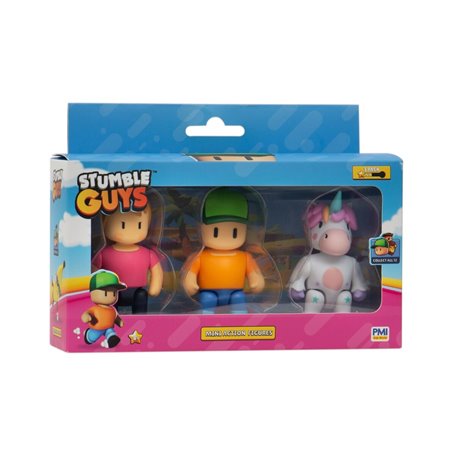 Figurine daction Stumble Guys ZESTAW 3 FIGUREK VER.A