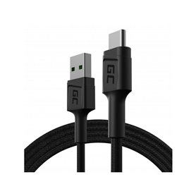 Adaptateur USB vers USB-C Green Cell KABGC22 Noir 1