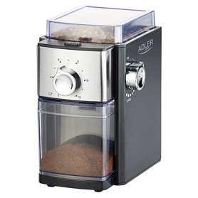 Moulin électrique Adler AD 4448 Noir Argenté 150 W 300 W 250 g