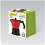 Cafetière Italienne Feel Maestro MR-1657-6 Noir Rouge Aluminium 300 ml 6 Tasses