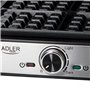 Gaufrier Adler AD 3083 Noir Argenté 1800 W