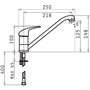 Kitchen Tap Pyramis 090 919 701 Blanc Acier inoxydable Granite
