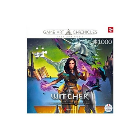 Puzzle Cenega Publishing The Witcher Yennefer y Salvador Dalí 1000 Pièces