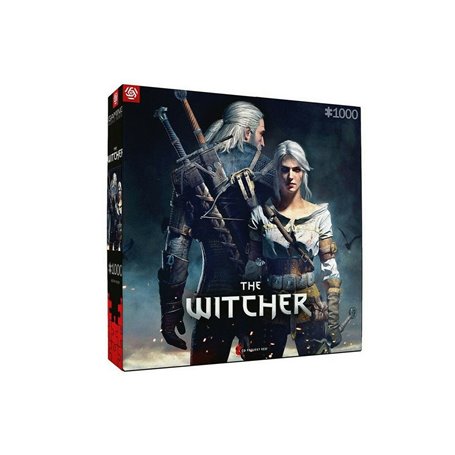 Puzzle Cenega Publishing The Witcher: Geralt & Ciri 1000 Pièces