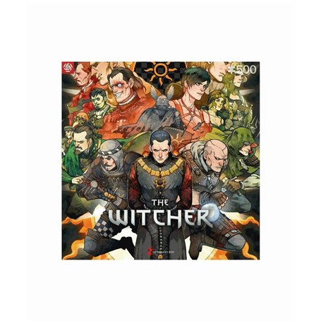 Puzzle Cenega Publishing The Witcher Nilfgaard 500 Pièces