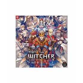 Puzzle Cenega Publishing The Witcher Northern Realms 500 Pièces