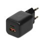 Chargeur mural Ibox ILUC42B Noir 33 W (1 Unité)