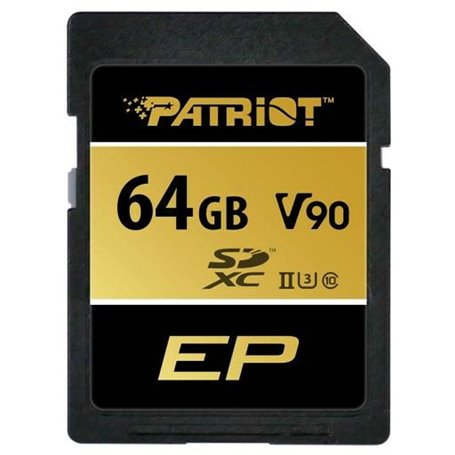 Carte Mémoire Micro SD avec Adaptateur Patriot Memory PEF64GEP92SDX 64 GB
