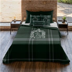 Housse de Couette Harry Potter Classic Slytherin 200 x 200 cm Lit de 120