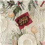 Nappe enduite antitache Belum Christmas Flowers 100 x 140 cm