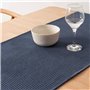 Chemin de Table Belum Waffle Gris 45 x 140 cm