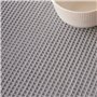 Chemin de Table Belum Waffle Gris 45 x 140 cm