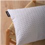 Housse de coussin Belum Waffle Blanc 50 x 50 cm