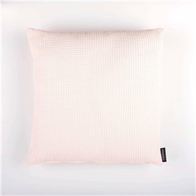 Housse de coussin Belum Waffle Rose 50 x 50 cm