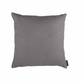 Housse de coussin Belum Waffle Gris 50 x 50 cm