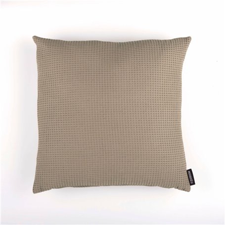 Housse de coussin Belum Waffle Walnut 50 x 50 cm