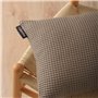 Housse de coussin Belum Waffle Walnut 50 x 50 cm