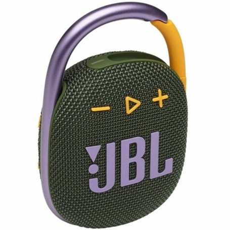 Haut-parleurs bluetooth portables JBL JBLCLIP4GRN Vert 5 W