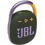 Haut-parleurs bluetooth portables JBL JBLCLIP4GRN Vert 5 W