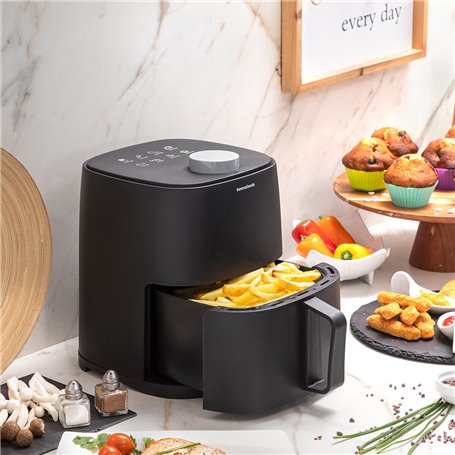 Friteuse à Air InnovaGoods Fryinn Lite 2000 Noir 1200 W 2 L