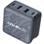 Chargeur GaN - AVERMEDIA - 100W avec Sortie HDMI 4K GC313 Noir