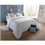 DODO Pack Couette chaude anti-acariens 140x200 cm + 1 oreiller 60x60 cm - Splendeur - Garnissage 100% volupt'air  350gr/m² - Bla