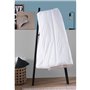 DODO Pack Couette chaude anti-acariens 240x260 cm + 2 oreillers 60x60 cm - Splendeur - Garnissage 100% volupt'air  350gr/m² - Bl