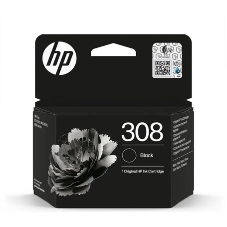 Cartouche d'encre HP 308 authentique noir (7FP21UE) pour HP Envy 6110