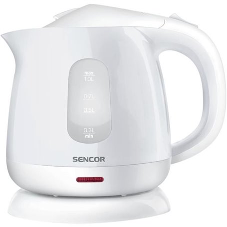 Bouilloire - SENCOR - SWK 1010WH - 1100 W - 1 L - Blanc